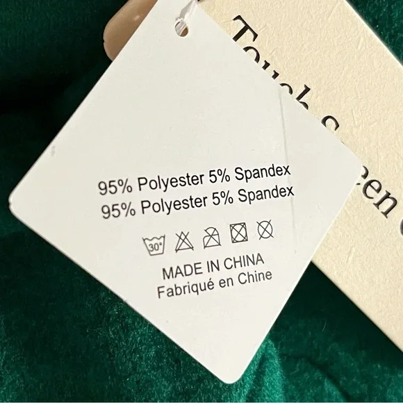 Pretty Persuasion Green Touch Screen Gloves - Picture 7 of 7